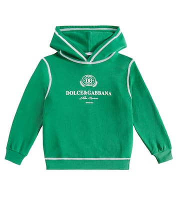 Sudadera con capucha de algodón | Dolce&Gabbana Kids