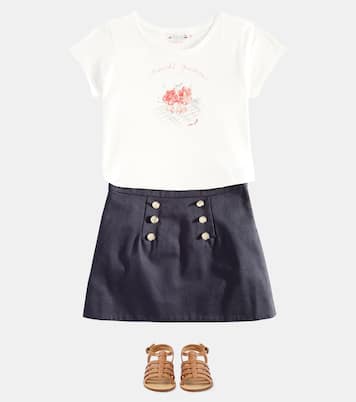 T-shirt Alcala in jersey di cotone | Bonpoint