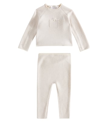 Baby - Felpa e pantaloni in lana e cotone | Bonpoint