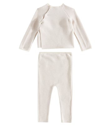 Baby - Felpa e pantaloni in lana e cotone | Bonpoint