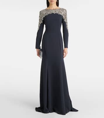 Robe longue Solstice brodée | Jenny Packham