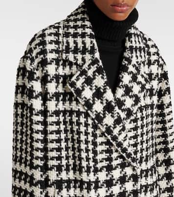Oversized houndstooth coat | Dolce&Gabbana