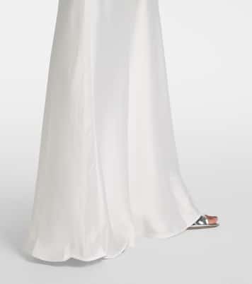 Open-back satin gown | The New Arrivals Ilkyaz Ozel