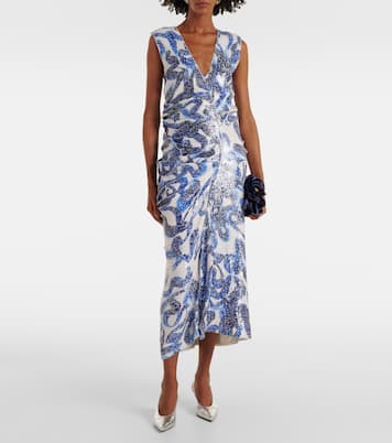 Abito midi con paillettes | Dries Van Noten