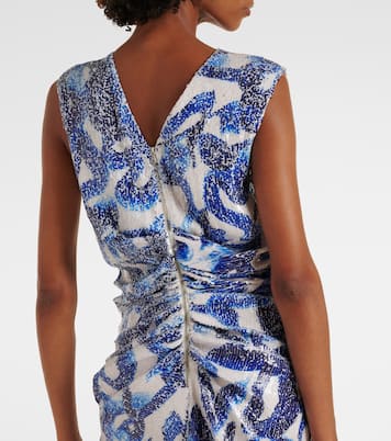 Abito midi con paillettes | Dries Van Noten