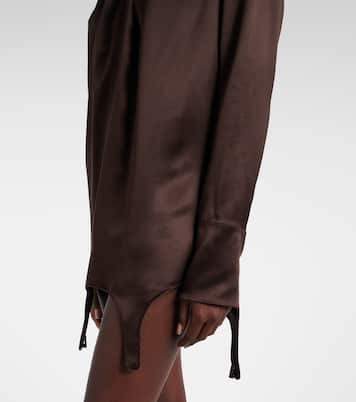 Blusa in raso di seta | Saint Laurent