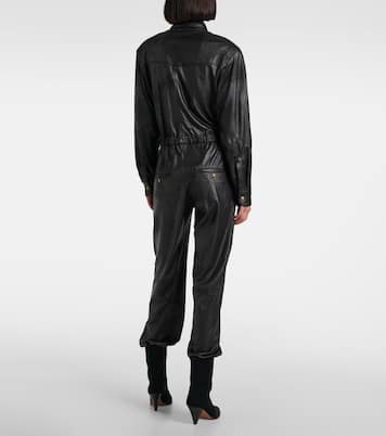 Faux leather jumpsuit | Isabel Marant