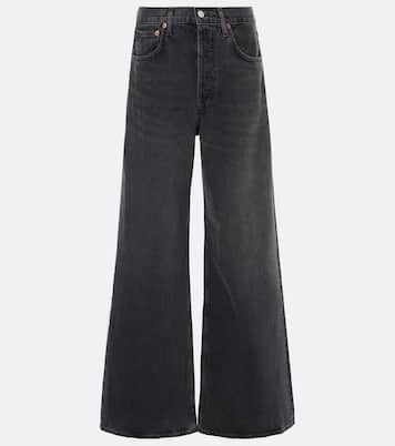 Jeans a gamba larga Dame a vita alta | Agolde