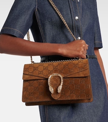 Borsa a spalla Dionysus Small in suede | Gucci