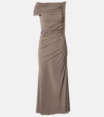 Asymmetric midi dress | Alaïa
