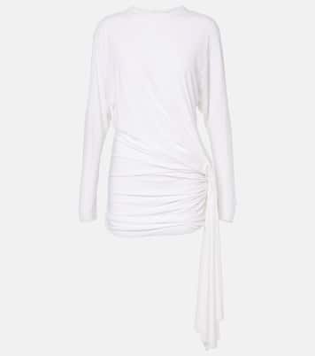 Abito corto Side Cowl in jersey | Christopher Esber