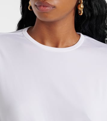 Abito corto Side Cowl in jersey | Christopher Esber