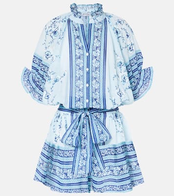 Bedrucktes Minikleid aus Baumwolle | Juliet Dunn