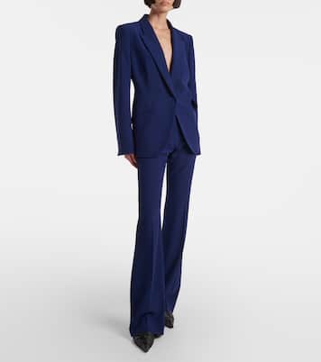 High-rise flared pants | McQueen