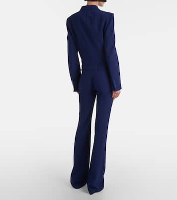High-rise flared pants | McQueen