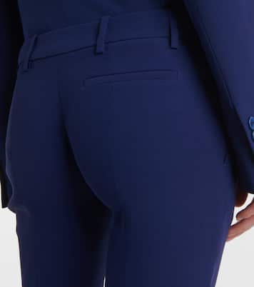 High-rise flared pants | McQueen