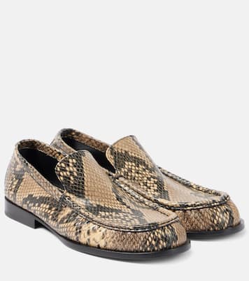 Mocassini in pelle stampata | Dries Van Noten
