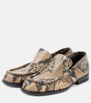 Mocassini in pelle stampata | Dries Van Noten
