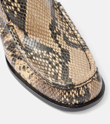 Mocassini in pelle stampata | Dries Van Noten