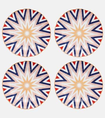 Folgore set of 4 dessert plates | Bitossi