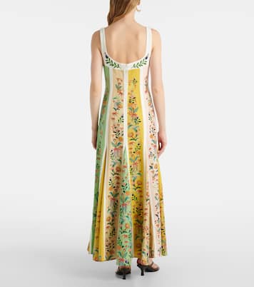 Maxikleid aus einem Leinengemisch | Farm Rio