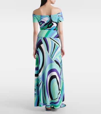 Iride maxi skirt | Pucci
