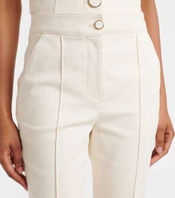 Pantaloni regular cropped Kimra | Veronica Beard