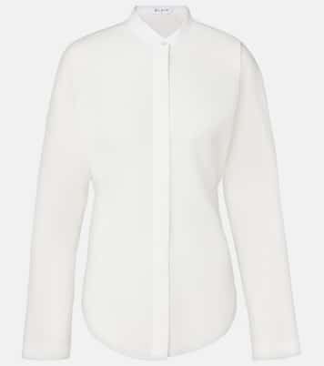 Blouse en coton et lin  | Alaïa