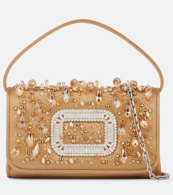 Borsa Pilgrim Micro con cristalli | Roger Vivier