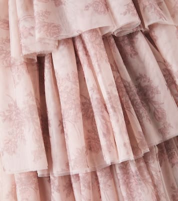 Jeena toile de jouy tulle dress | C'era Una Volta