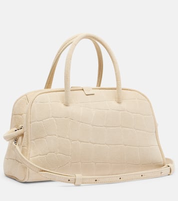 Turismo Small croc-effect suede tote bag | Jacquemus