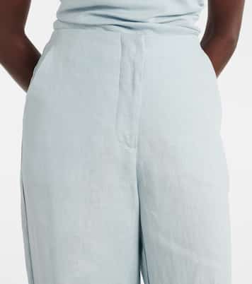 Pantaloni Lulea a gamba larga in lino | Faithfull