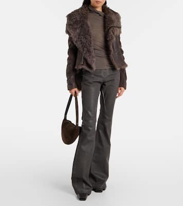 Shearling jacket | Rick Owens