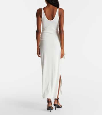 Mineral Stone embellished jersey maxi dress | Christopher Esber