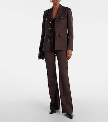 Corette virgin wool straight pants | Nili Lotan