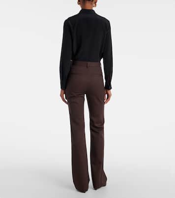 Corette virgin wool straight pants | Nili Lotan