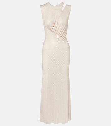 Embellished cutout midi dress | Self-Portrait