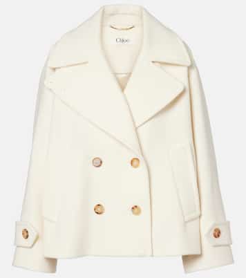Oversized wool-blend coat | Chloé