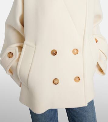 Oversized wool-blend coat | Chloé