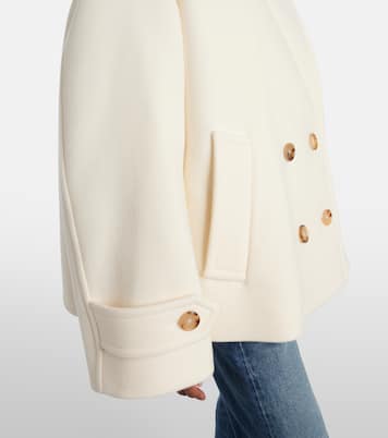 Oversized wool-blend coat | Chloé