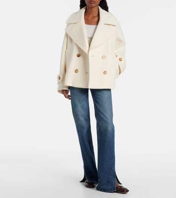 Oversized wool-blend coat | Chloé
