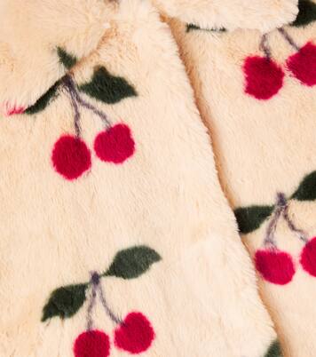 Fuzzie printed coat | Konges Sløjd