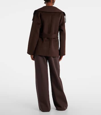 Rowen fringed wool-blend jacket | Simkhai
