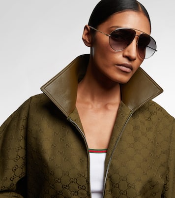 Oversize-Sonnenbrille | Gucci