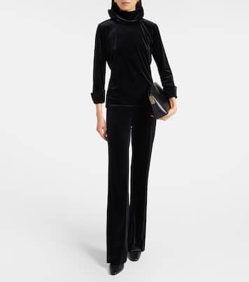Soft Elegance velvet top | Dorothee Schumacher
