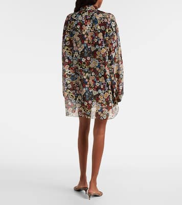 Goya 플로럴 실크 쉬폰 셔츠 | Khaite