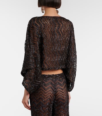 Zig Zag sequined top | Missoni