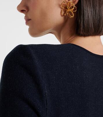 Threaded earrings | Oscar de la Renta