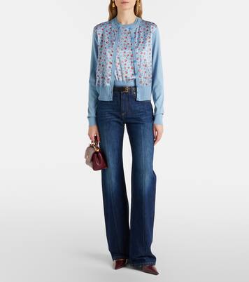 Floral silk sweater vest | Dolce&Gabbana