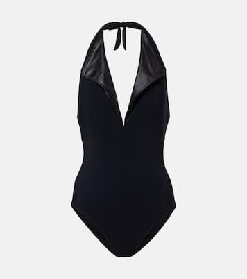 Emery halterneck swimsuit | Karla Colletto